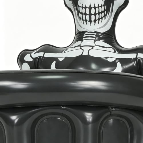Contenedor inflable de esqueleto, el accesorio de bar ideal para cumpleaños y Halloween 8