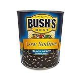 BEAN, BLACK, LOW SODIUM, BUSH'S, 108OZ