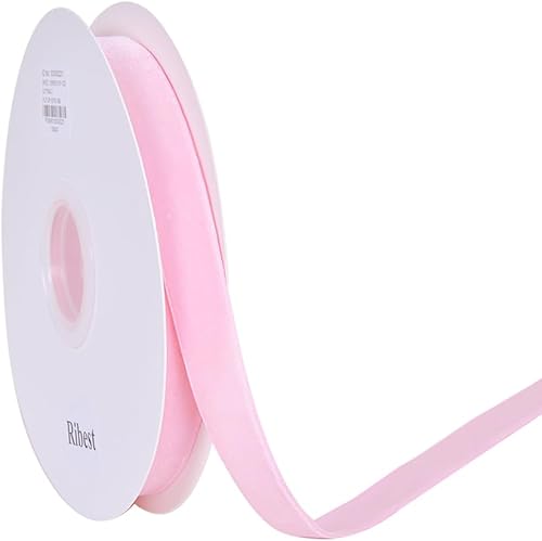 Miniatura 9 de Ribest Cinta de terciopelo verde musgo de 1 1/2 pulgadas, 10 yardas, cinta de Navidad para envolver regalos, corona, árbol de Navidad, decoración