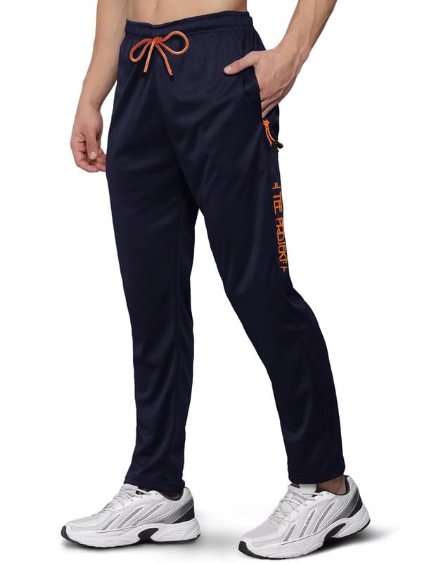 Image of Pinkmint Men's Combo Casual Trousers l Stylish Side Pocket with Zip l Lightweight & Comfortable Troser Pant for Summer (Pack of 2)