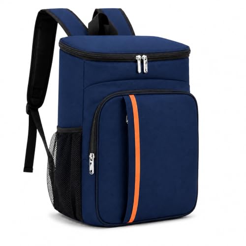 Mochila Térmica 23 L Bag Cooler Impermeável Reforçada para Marmita, Cerveja Gelada, Viagem, Praia, Academia e Trabalho Bolsa Térmica Masculina e Feminina Portátil Premium