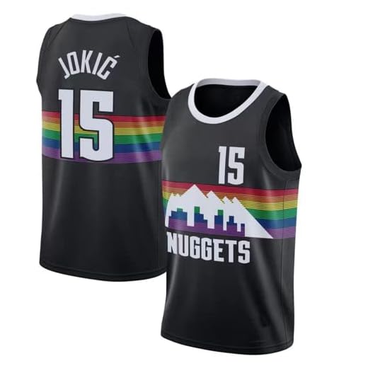 22#15# 27# fanáticos Ropa de Baloncesto Chaleco de Baloncesto sin Mangas Blusa Camiseta de Revestimiento Deportivo Chaleco de Baloncesto,15# Black,XXL