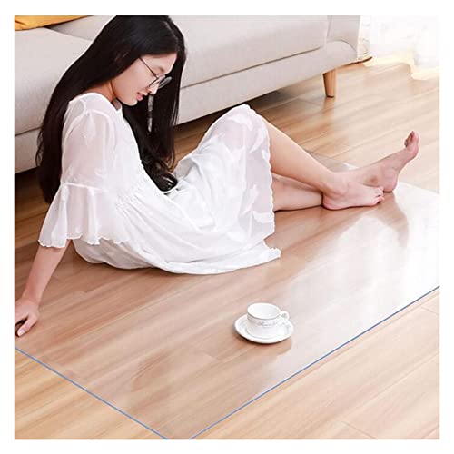 Tapis de chaise de bureau pour le télétravail et la protection de sol en plastique