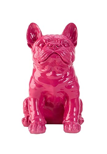 Preisvergleich Produktbild Französische Bulldogge Mops Figur (Pink)