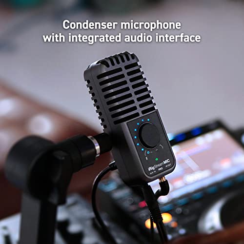 Ik Multimedia Irig Stream Mic Pro Microphone With Integrated Audio Interface For Iphone, Ipad, Android, Usb Computer, Perfect For Podcast, Singing, Recording And Gaming #TOP3