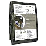 Kotap 10-ft x 12-ft Camouflage 7-mil Poly Tarp, Item: TCM-1012