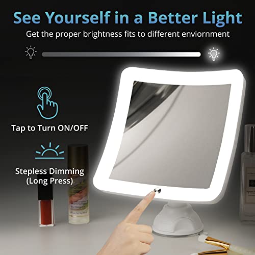 Fabuday 20X Lighted Magnifying Mirror with Light, Upgraded 2023 Version