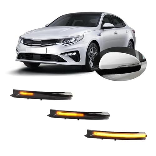 Clignotant LED dynamique pour rétroviseur Kia K5 JF 2016-2020 - 4