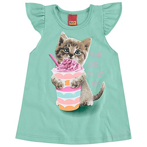 Conjunto Infantil Feminino Blusa + Short Kyly 109344.70116.4