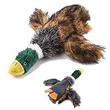 ✨【Materiales de alta calidad】Este juguete para perros está hecho de felpa suave no tóxica y tela de algodón, deja que tu perro juegue de forma segura.