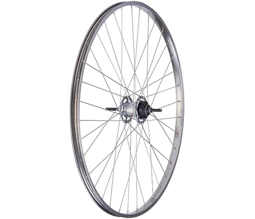 PALMY(パルミー) 内装3Sステンレス後ホイール ローラーブレーキ用 27インチ(推奨タイヤサイズ:27×1 3/8 W/O)完組1本