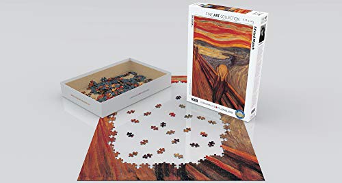 EuroGraphics Puzle The Scream de Edvard Munch (1000 piezas) Modelo 6000-4489 miniatura 3