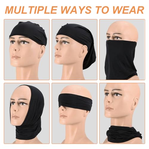 6-Pack Cooling Neck Gaiter Face Scarf, UV Protection Bandana for Summer Outdoor Sports, Cycling, Running, Hiking4