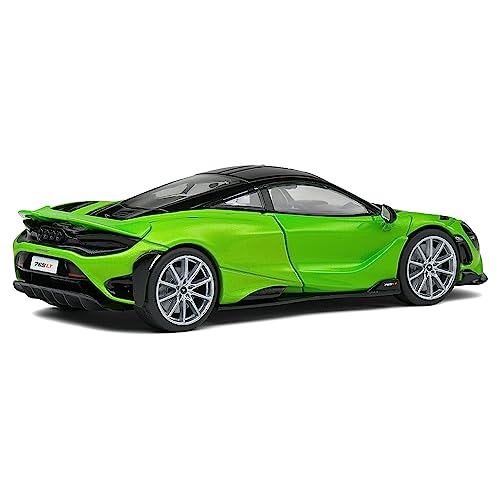 Solido Modelo Diecast McLaren 765 LT 2020 Verde 1:43 miniatura 3