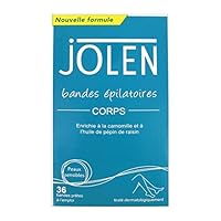 Algopix Similar Product 15 - Jolen Facial Strip Wax - 16 Strips