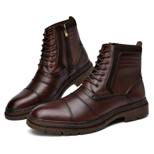 Men's Chukka Boots Genuine Leather Ankle Boot for Men Classic Casual Oxford Style Footwear2