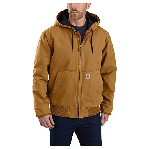Carhartt Men's Active Jacket in Carhartt Brown