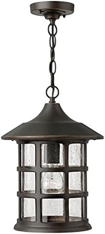 Hinkley Lighting 1802OZ Hinkley Lighting 1802 1 Light Outdoor Single Pendant from The Freeport Collectio