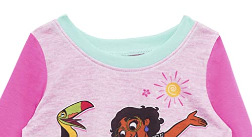 Disney Girls' Encanto Pajama Set, Pink Long Sleeve, Size 83