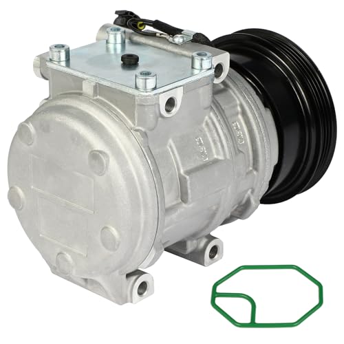 Image of ECCPP AC Compressor Direct Fit for Kia Spectra L4 2.0L 2004-2006 | for Hyundai Tucson L4 2.0L 2005-2007 97370,98370 Fast Cooling AC Compressor with Clutch Low Vibration Fuel Efficient