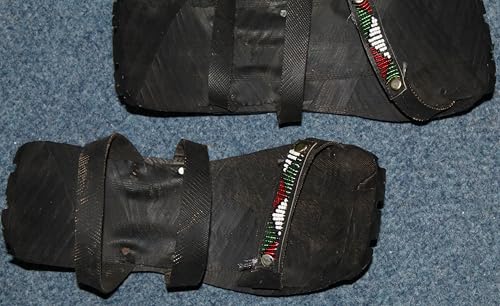 Maasai Handmade Men's Recycled Tire Akala Sandals, Open Toe2