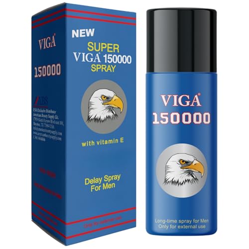 Image of Super Viga 150000 Delay Spray for Men with Vitamin E, Men's Personal Care, Refreshing Formula, Easy Spray Application, External Use Only, 45 ml (1.52 Fl Oz)