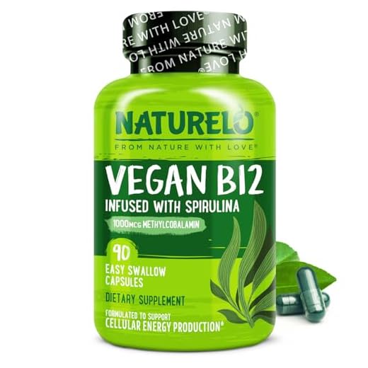 NATURELO Vegan B12 with Spirulina