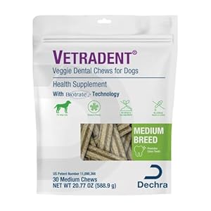 Vetradent® Veggie Dental Chews for Medium Dogs