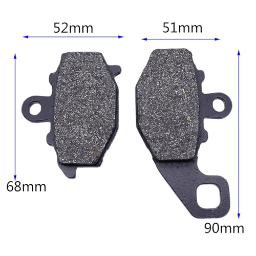 Jeu de plaquettes de frein moto haute précision pour Kawasaki ZX10R - 4