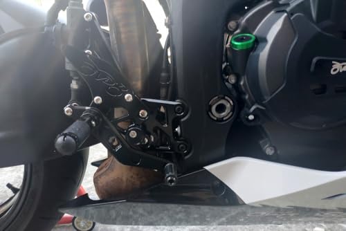 Commandes Reculées CBR 600RR PC40 AVDB Moto Racing Noires