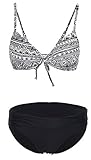 Bawdy Women's Summertime Sexy Push Up Padded 2 Pc Bikini Set