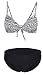 bawdy Women's Summertime Sexy Push Up Padded 2 Pc Bikini Set