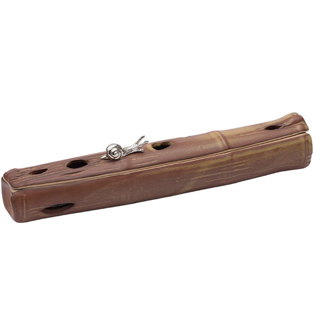 Brûle-encens en céramique 25,9 cm porte-encens table de thé et maison