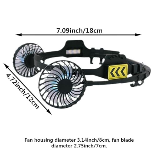 Ventilador para cascos de protección con sistema de anclaje rápido y versátil 3