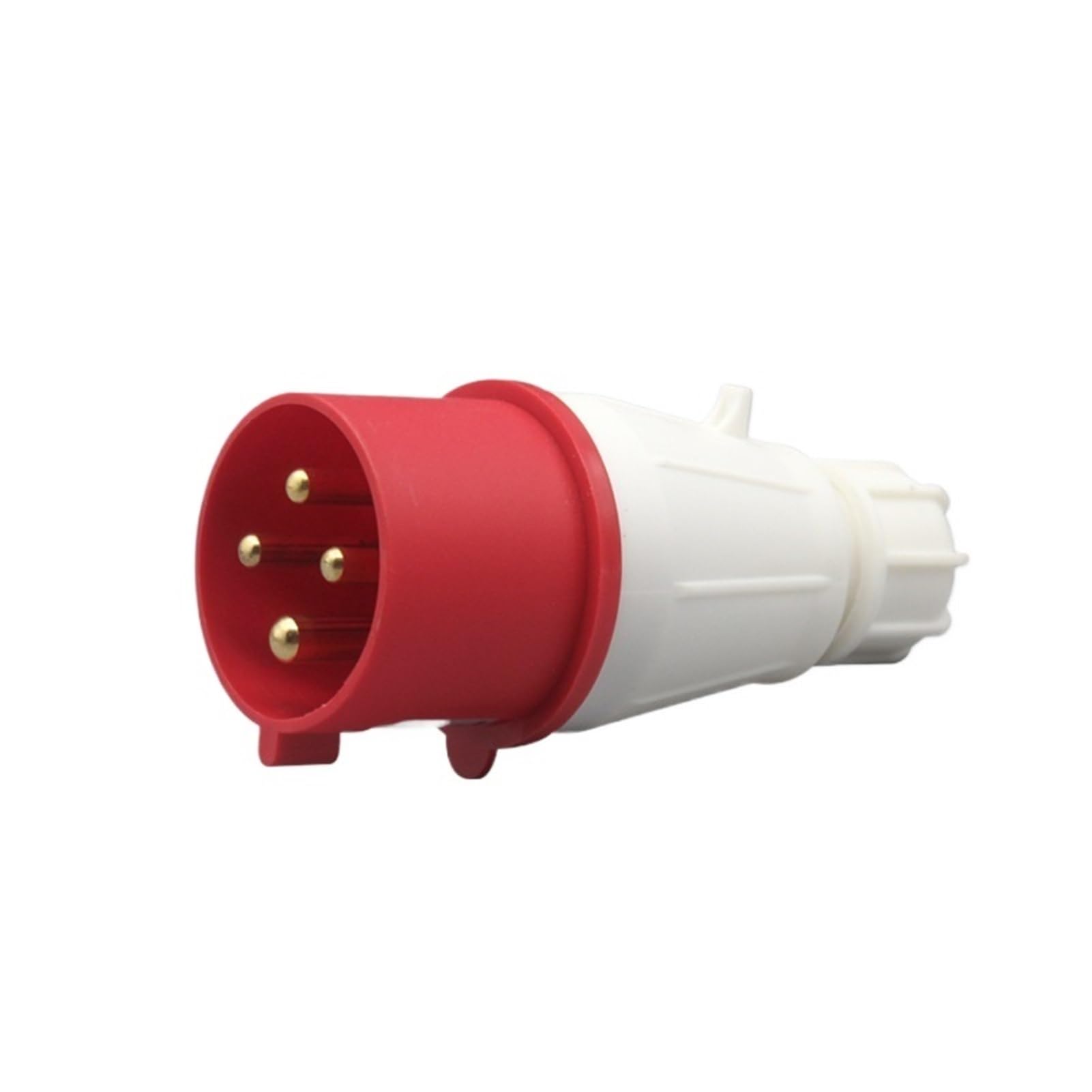 Schräge Steckdose mit 3 Kernen, 4, 5 Löchern, 16 A/32 A, wasserdichter Luftfahrtindustrie-Stecker, männlich und weiblich, Docking(4core32aplug)