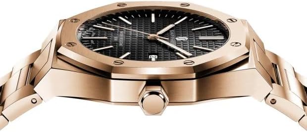 SAPPHERO Men's Watch Octagonal Stainless Steel Luminous Wristwatch Luxury Analog Quartz Watch for Men with Date Elegant Mens - Image 6
