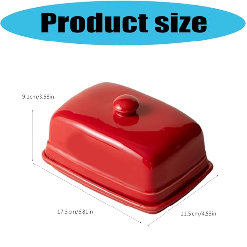 Boîte de rangement en céramique supérieure au design rectangulaire - 7