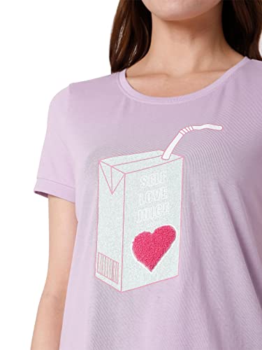 Image of VERO MODA Women's Cotton Regular Fit T-Shirt