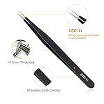 3PCS Precision Tweezers Set, Upgraded Anti-Static Stainless Steel of Tweezers, for Electronics, Soldering, Laboratory Work, Jewelry-Making, Model, Craft - Image 3