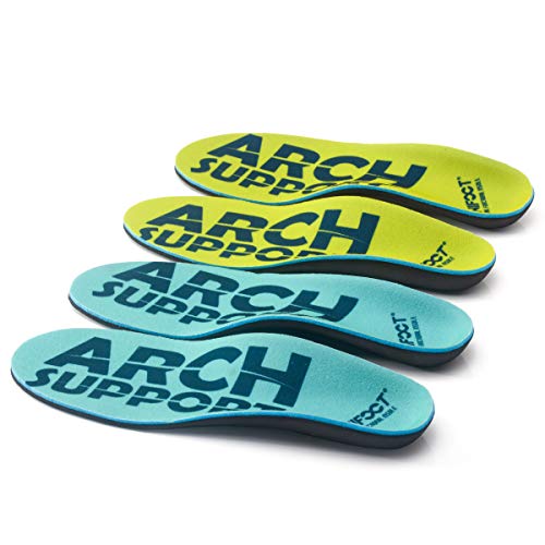 Plantillas ortopédicas para pie con soporte de arco 2 pares miniatura 1