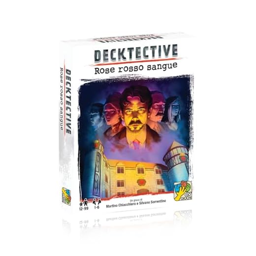 dVGiochi Decktective - Rose rosso sangue