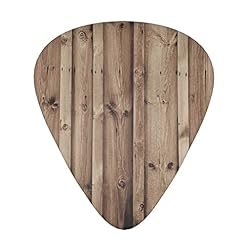 Jeu de 12 médiators de guitare en grain de bois pour guitare acoustique, guitare électrique, contrebasse, ukulélé - Les Beatles, Paul McCartney, John Lennon, RIngo Starr, George Harrison