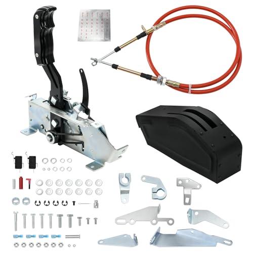 81120 Automatic Ratchet Shifter for 3 & 4 Speed Automatic Transmission Performance Gear Shifter for GM TH350 TH400 700R4 4L60E Ford C4 C5 C6 Chrysler A727 A904