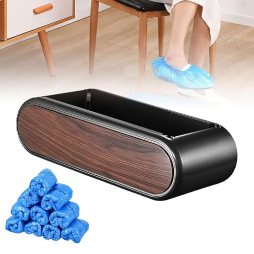 Distributeur automatique de couvre-chaussures portable avec 200 recharges plastiques