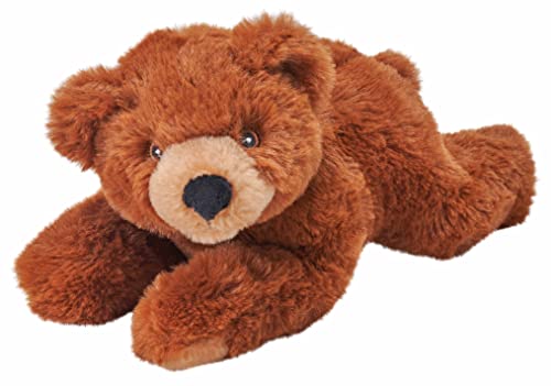 Wild Republic Ecokins Mini, Brown Bear, Stuffed Animal, 8 inches, Gift for Kids Plush Toy
