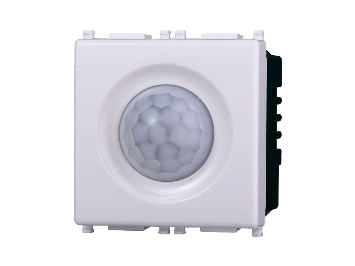 Sensore di movimento infrarossi PIR compatibile plana colore bianco EV1801 KIT 4PZ