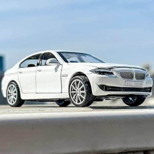 Image of DARVICE 132 BM 535i Diecast Metal Toy Car Diecast Car for Kids Light Sound Pullback Openable Door