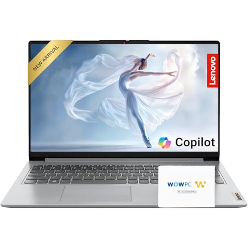 Lenovo IdeaPad 15.6 inch Laptop Computer with Microsoft 365 Home and Business • 12GB RAM • 256GB PCIe SSD • Intel Core • 11HR Battery • Wi-Fi 6 • 1TB Cloud Storage • Windows 11 • WOWPC Recovery USB
