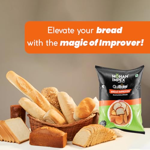 Mohan Impex 1kg Bread Improver for Baking [HoReCa Pack] (3 x 1 Kg)
