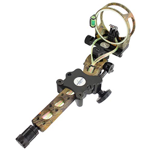 Southland Archery Supply SAS CNC Aluminum 5 Pin .019" Tool-Less Bow Sight